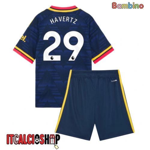Arsenal Kai Havertz #29 Seconda Maglia Bambino 2026-27 Manica Corta (+ Pantaloni corti)